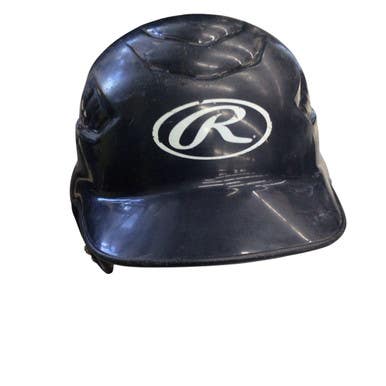 Used Rawlings BASEBALL HELMET Batting Helmet No Mask Navy Blue MD 11760-S000081767
