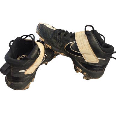 Used Nike BASEBALL CLEATS BB/SB Cleats Black Junior 03 11760-S000081757