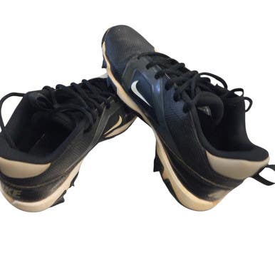 Used Nike BASEBALL CLEATS BB/SB Cleats Black Junior 05.5 11760-S000081756