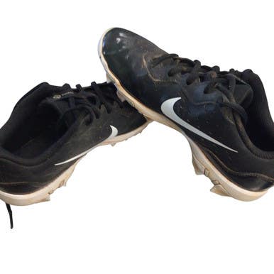 Used Nike BASEBALL CLEATS BB/SB Cleats Black Junior 05 11760-S000081755