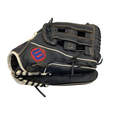 Used Wilson A450 BB/SB Glove RH Throw Black 12" 11760-S000081749