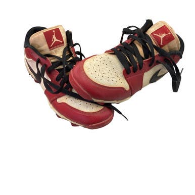 Used Nike AIR JORDAN BASEBALL CLEATS BB/SB Cleats Red Junior 05 11760-S000081747