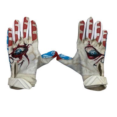 Used Battle Sports BB/SB Batting Gloves White XS 11760-S000081743