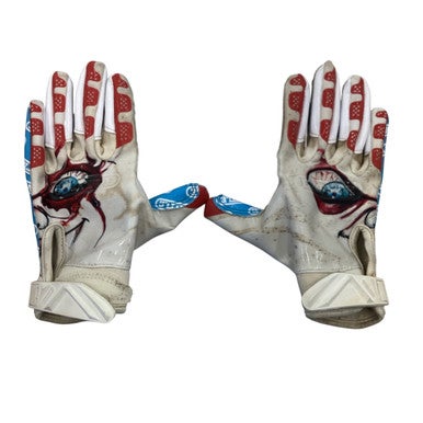 Used Battle Sports BB/SB Batting Gloves White XS 11760-S000081743