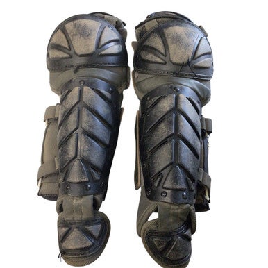 Used Adidas LEG GUARDS Catchers Leg Guards Black Junior 11760-S000081719