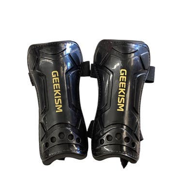 Used Soccer Shin Guards Junior Black SM 11760-S000081692