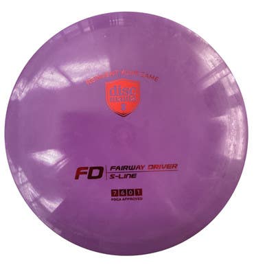 Used Discmania S-LINE FD Disc Golf Driver Purple 11760-S000081656