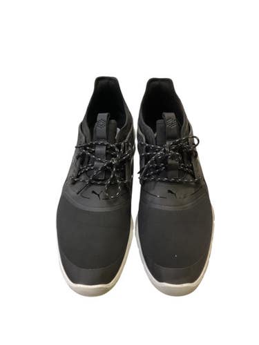 Used Puma Mens Golf Shoes Black Senior 12 11884-S000052115