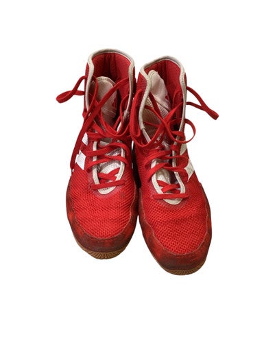 Used Adidas Wrestling Shoes Orange Senior 11.5 11884-S000052105