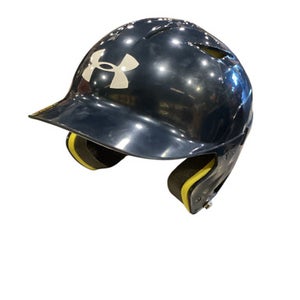 Used Under Armour BASEBALL HELMET Batting Helmet No Mask Navy Blue SM 11884-S000052102
