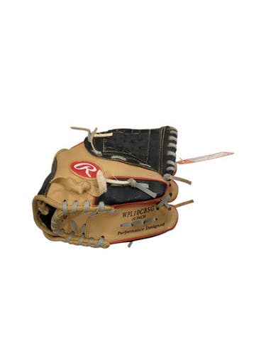 Used Rawlings PLAYERS SERIES BB/SB Glove T-ball Brown 10" 11884-S000052088