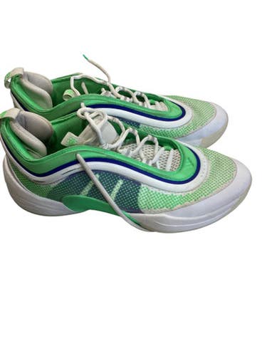 Used Adidas Basketball Shoes M Green Senior 11 11884-S000052081