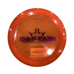Used Dynamic Discs LUCID CAPTAIN Disc Golf Driver Orange 11884-S000052055