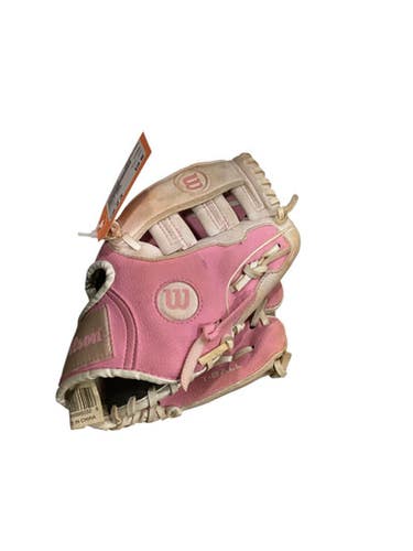Used Wilson HOPE BB/SB Glove RH Throw Pink 10" 11884-S000052040