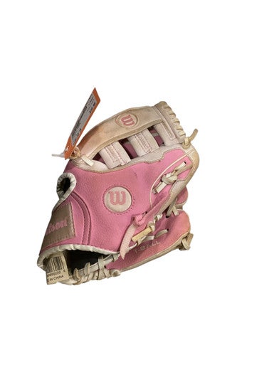 Used Wilson HOPE BB/SB Glove RH Throw Pink 10" 11884-S000052040