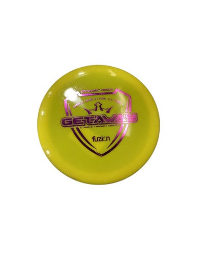 Used Dynamic Discs GETAWAY Disc Golf Driver Yellow 11884-S000052023