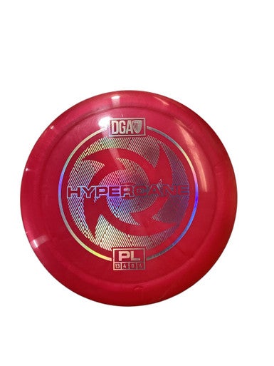 Used DGA HYPERCANE Disc Golf Driver Red 11884-S000052014