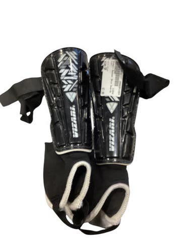 Used Vizari Soccer Shin Guards Junior Black SM 11884-S000051972