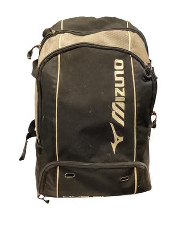 Used Mizuno MIZUNO BASEBALL BAG BB/SB Player Backpack Grey 11884-S000051947
