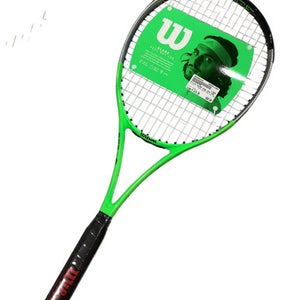 Used Wilson BLADE FEEL RTX 105 Adult Tennis Racquet Green 4 3/8" 11884-S000052162