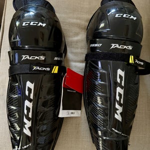 Junior CCM Tacks 9550 13" Shin Pads (New)