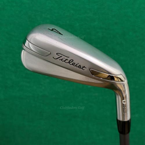 Titleist U-510 Forged 4 Hybrid HZRDUS Smoke Black 6.0 80g HY Graphite Stiff