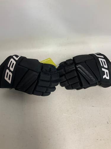 Used Bauer X Junior Gloves Black 10" 11823-S000034004