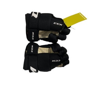 Used CCM FT455 Junior Gloves Black 12" 11847-S000029279
