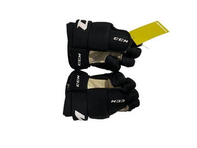 Used CCM FT455 Junior Gloves Black 12" 11847-S000029279