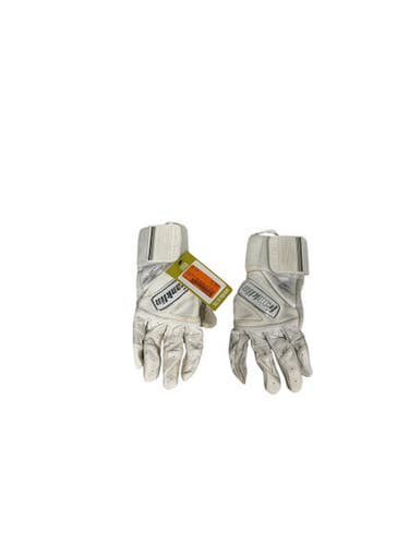 Used Franklin BB/SB Batting Gloves White LG 11847-S000029272