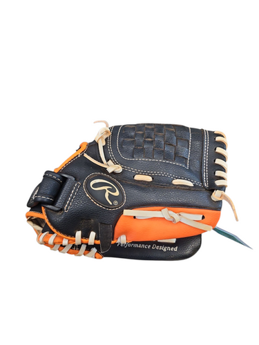 Used Rawlings PLAYER SERIES BB/SB Glove RH Throw Black 10 1/2" 11850-S000021424