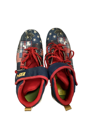 Used Under Armour BH BB/SB Cleats Navy Blue Junior 06 11613-S000167364