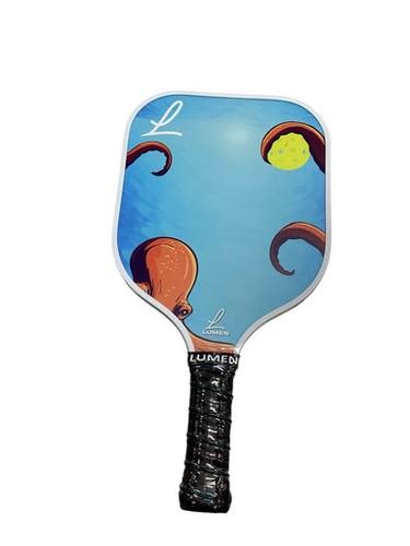 Used LUMEN OCTOPUS PADDLE Pickleball Racquet Royal Blue 11613-S000167325