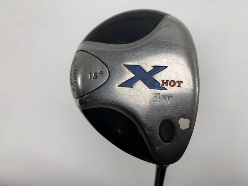 Callaway X Hot 2007 3 Fairway Wood 15* Fujikura Banzai Stiff Graphite Mens RH