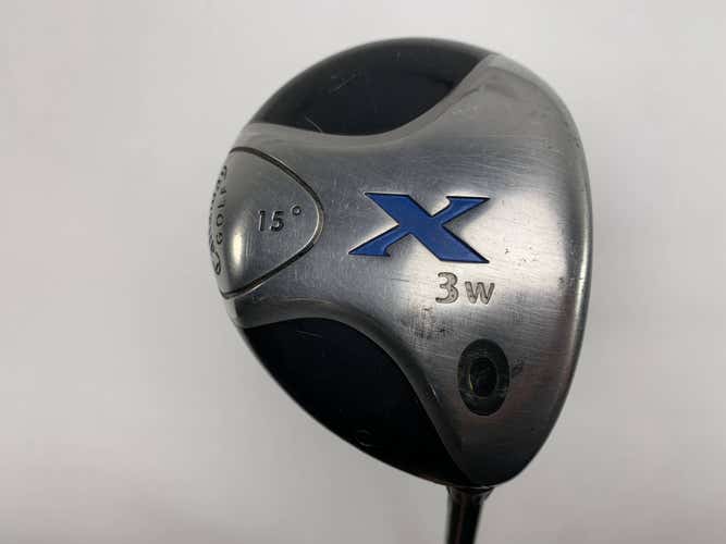 Callaway X 3 Fairway Wood 15* Regular Graphite Mens RH