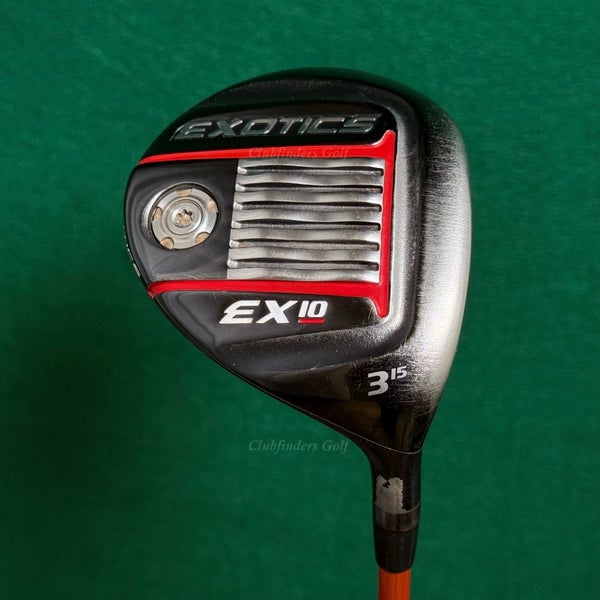 Tour Edge Exotics EX10 15 Fairway 3 Wood Graphite Design Tour AD 54-R Regular