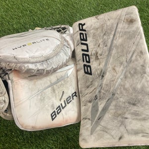 Senior Bauer Vapor Hyperlite 2 Full Right Goalie Glove & Blocker