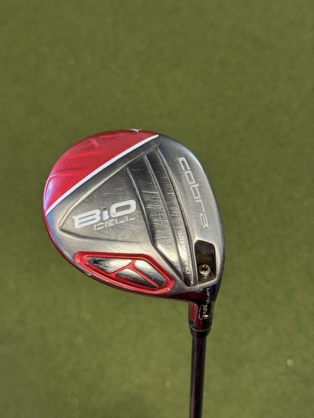 Cobra BiO CELL 3-4 FWY 13-16 15.5 Regular Flex 58g With Headcover JumboMaxGrip