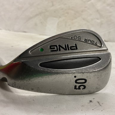 Used Ping TOUR 50 GREEN DOT Golf Wedge Mens RH 50 Degree 11855-S000190355