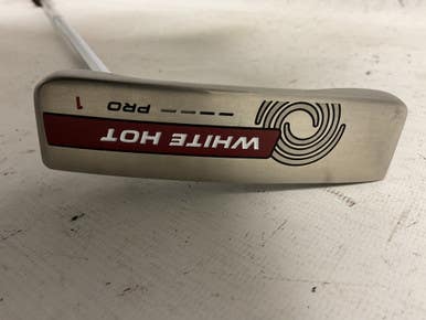 Used Odyssey WHITE HOT PRO 1 Mens Putter RH White 11855-S000190535