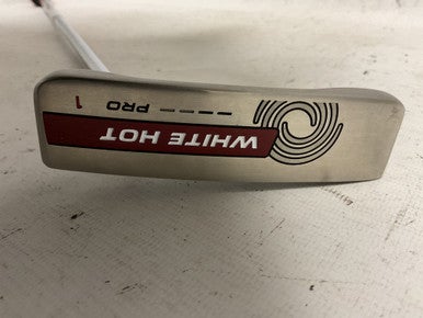 Used Odyssey WHITE HOT PRO 1 Mens Putter RH White 11855-S000190535