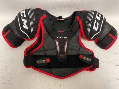 Used CCM JETSPEED EDGE Junior Shoulder Pads MD 11855-S000190518