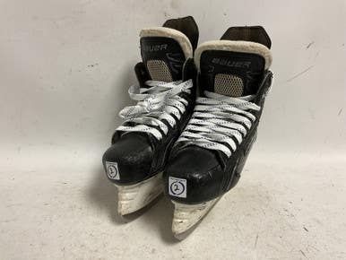 Used Bauer SUPREME 180 Junior Hockey Skate Black Junior 02 11855-S000190520