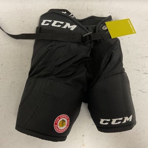 Used CCM LTP LITTLE BLACKHAWKS Youth Pant Black MD 11855-S000190513