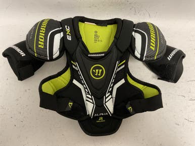 Used Warrior ALPHA DX3 Junior Shoulder Pads SM 11855-S000190512