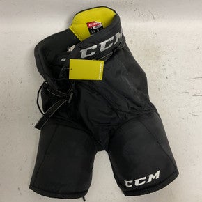 Used CCM TACKS 9550 Junior Pant Black And Yellow MD 11855-S000190500