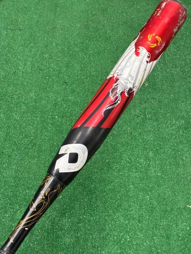 Black 2021 DeMarini FNX Composite Bat (-10) Composite 21 oz 31" (Used)