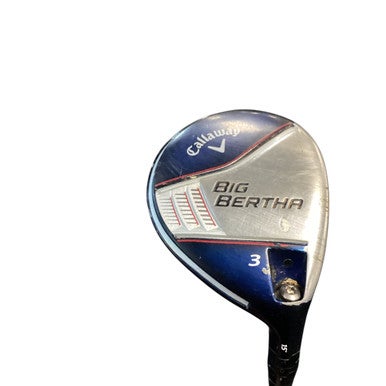 Used Callaway BIG BERTHA 3 WOOD Mens Fairway Wood RH 3 Wood 11479-S000403176