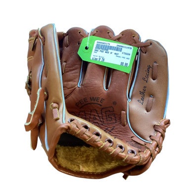 Used MAG PEE WEE BB/SB Glove T-ball Brown 9" 11479-S000403173