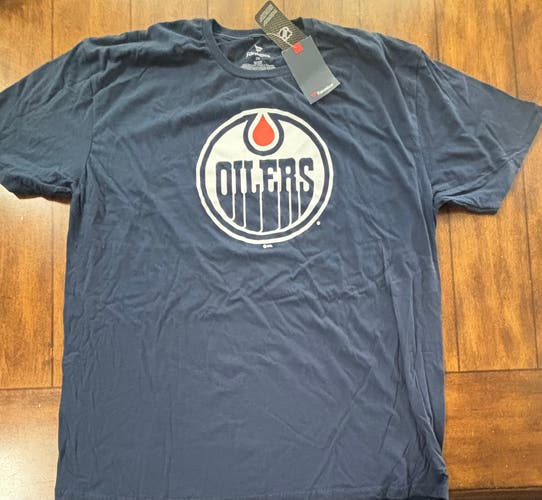 Edmonton Oilers Fanatics T-Shirt Adult XXL New With Tags